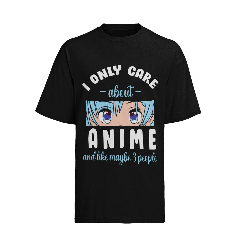 

I-Only-Like-3-People-Anime-Japanese Cosplay Anime Herren Shirt Baumwolle 3XL