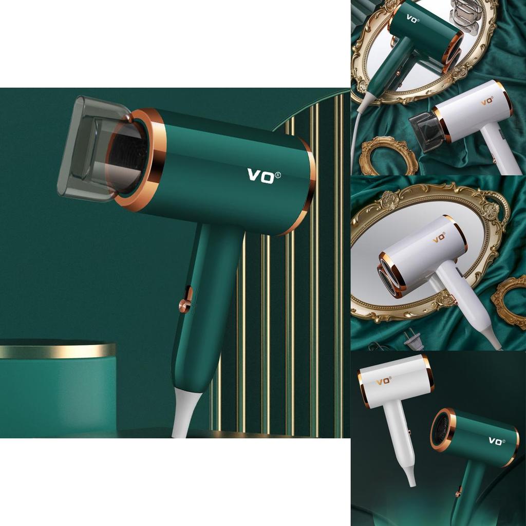 Vo Hair Dryer High-power Salon Ionic Silent Hot Cold Air Blower Barrel