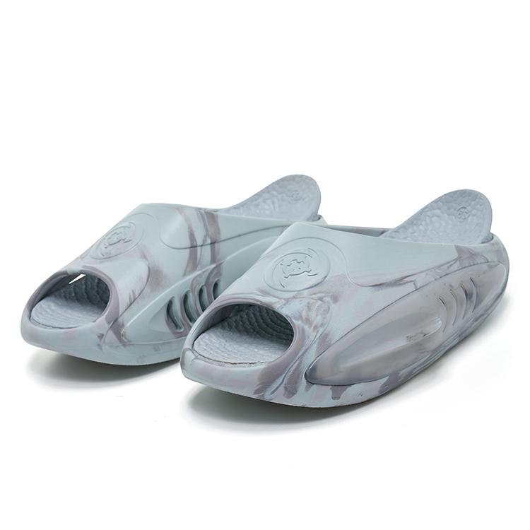 Rigorer Shark 2 Slide Chibi Unisex Sneaker Grau Blau Z324160507-4