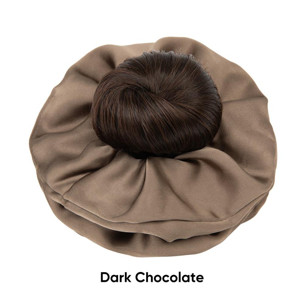 Elegant Influencer-style Hair Tie Synthetic Natural-looking Artificial Flower Bun  for Daily Use