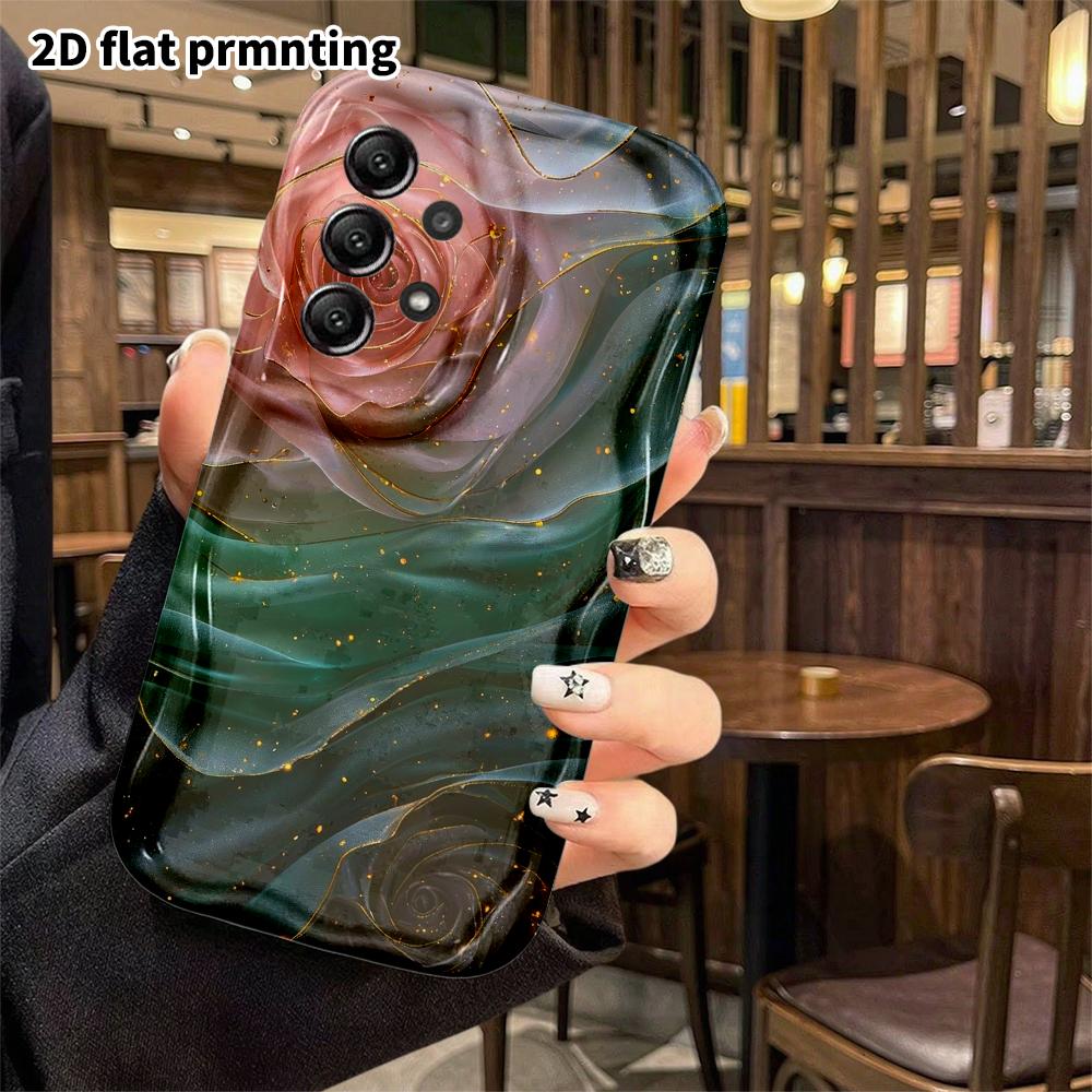 Phone Case: 2D Flat Samsung Galaxy A34 A35 S20 S22 S21 FE Plus Ultra Protective Case, Pink, Black, Green, Gold, Christmas and Halloween Gift