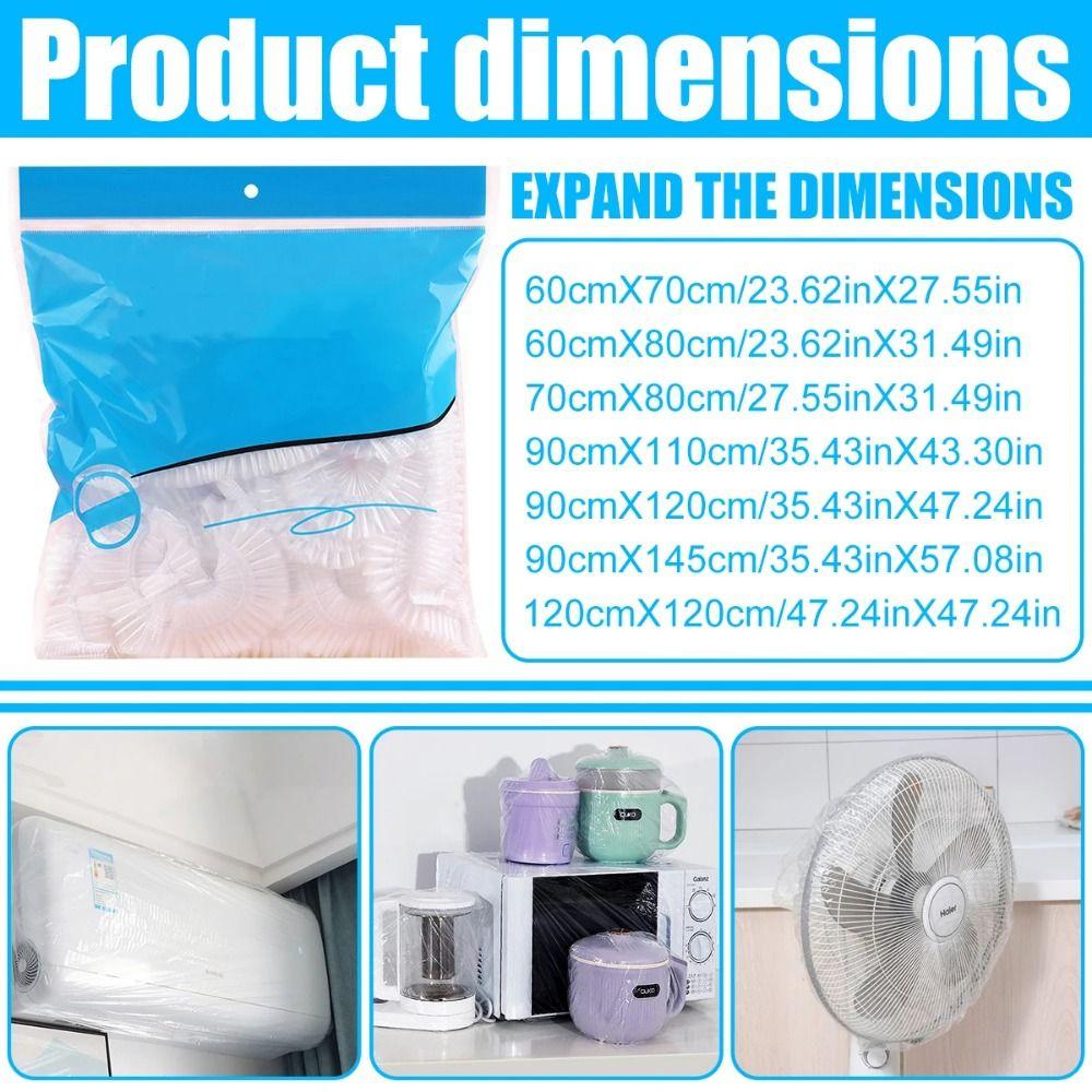 10Pcs Waterproof Home Appliances Cover Home Decor Elastic Wrap For Electric Cooker Oven