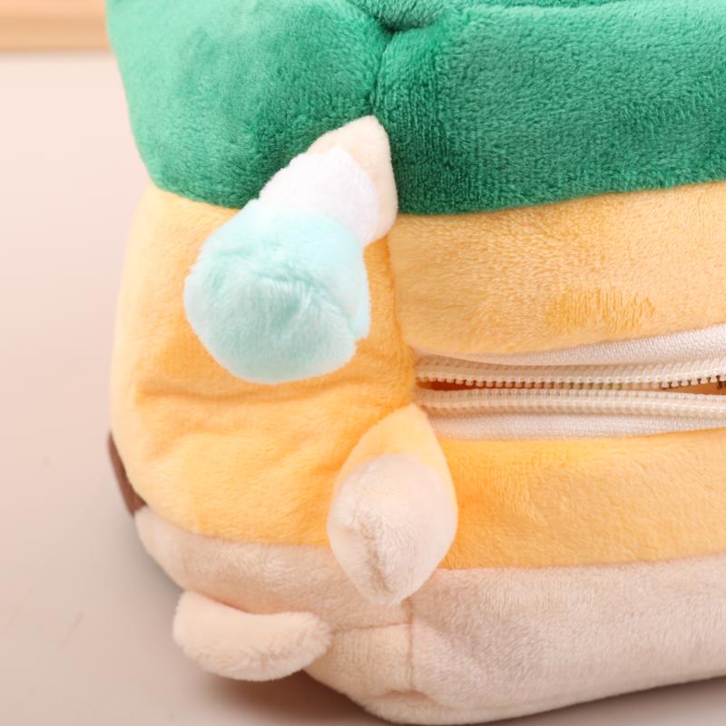 Crayon Shin-Chan Plush Cute Tissue Box Anime Personality Creative Boochan Runny Nose Tissue Storage Box Desktop Decoration