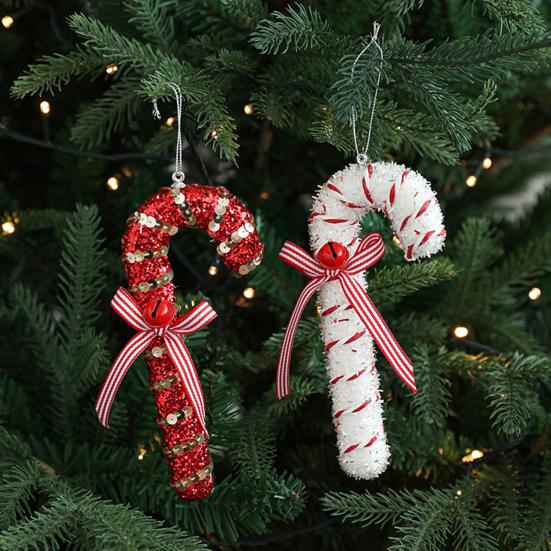 Χριστουγεννιάτικο Κόσμημα Καραμέλας Αφρός Μπαστούνι Καραμέλας Μέντας Χριστουγεννιάτικη Διακόσμηση DIY Κρεμαστό Κόσμημα για Διακόσμηση Εορτών