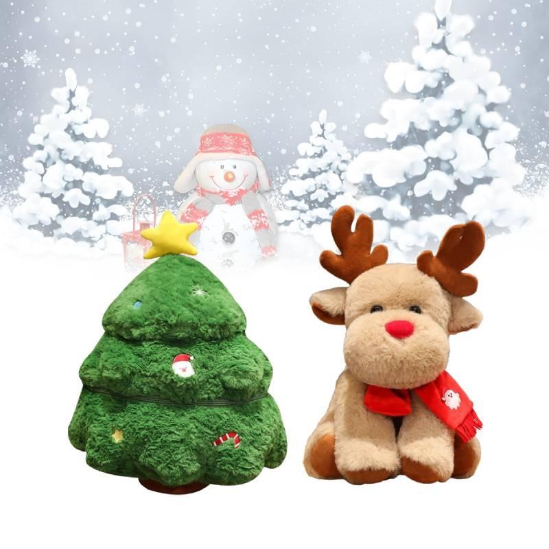 Joyful Christmas Series Plush Pillow Featuring Adorable Santa Design For Holiday Decor