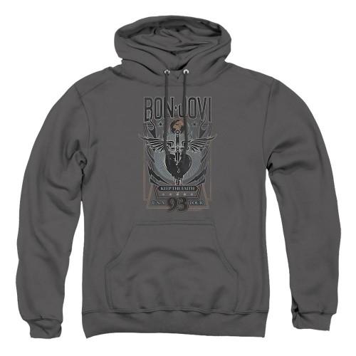 Bon Jovi Unisex Adult Keep The Faith Hoodie