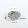 Round Mesh Hole Cover Stainless Steel Ventilation Cover For Wardrobe Cabinet Air Vent Louver Furniture Accessories Home Decor