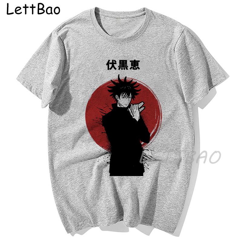 Jujutsu Kaisen Characters T Shirt Women Harajuku Streetwear Tees Sukuna Clothes Japanese Female Anime