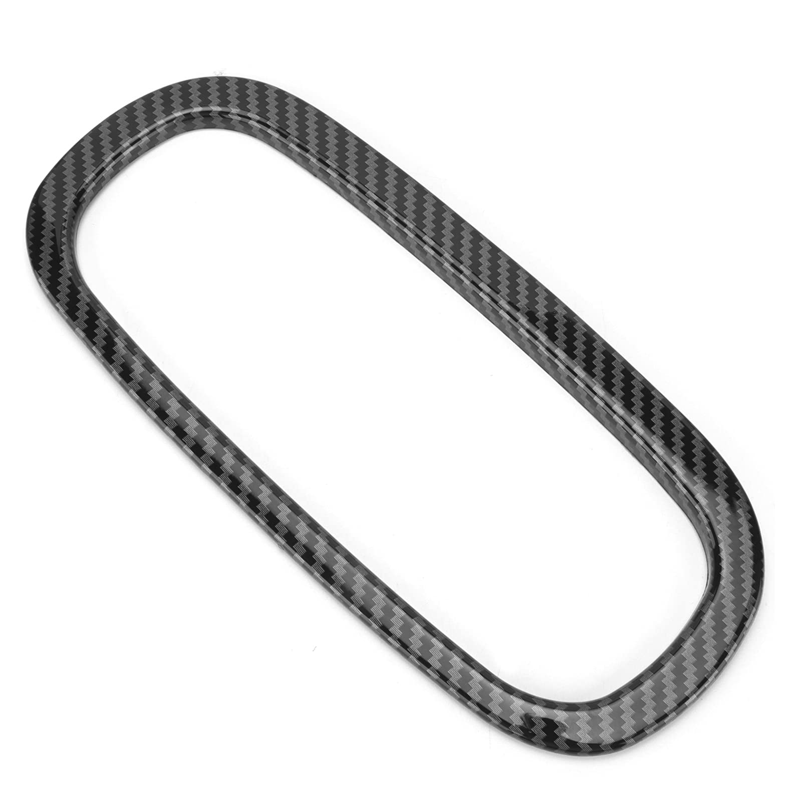 

CD Panel Air Conditioning Button Cover Trim, Carbon Fiber Style, Replacement for Smart Fortwo/Forfour 453 2015-2021