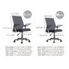 M/L Size Elastic Office Computer Chair Cover Modern Anti-Dirty Boss Rotating Chair Seat Case Removable With Armrest Covers