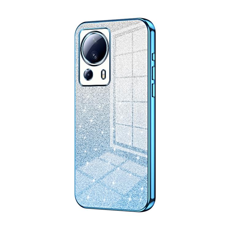 Gradient Glitter Powder Electroplated Phone Case