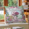Cute E-Esther B-Bunny pillow cover sofa cushion cover home room decoration children gift