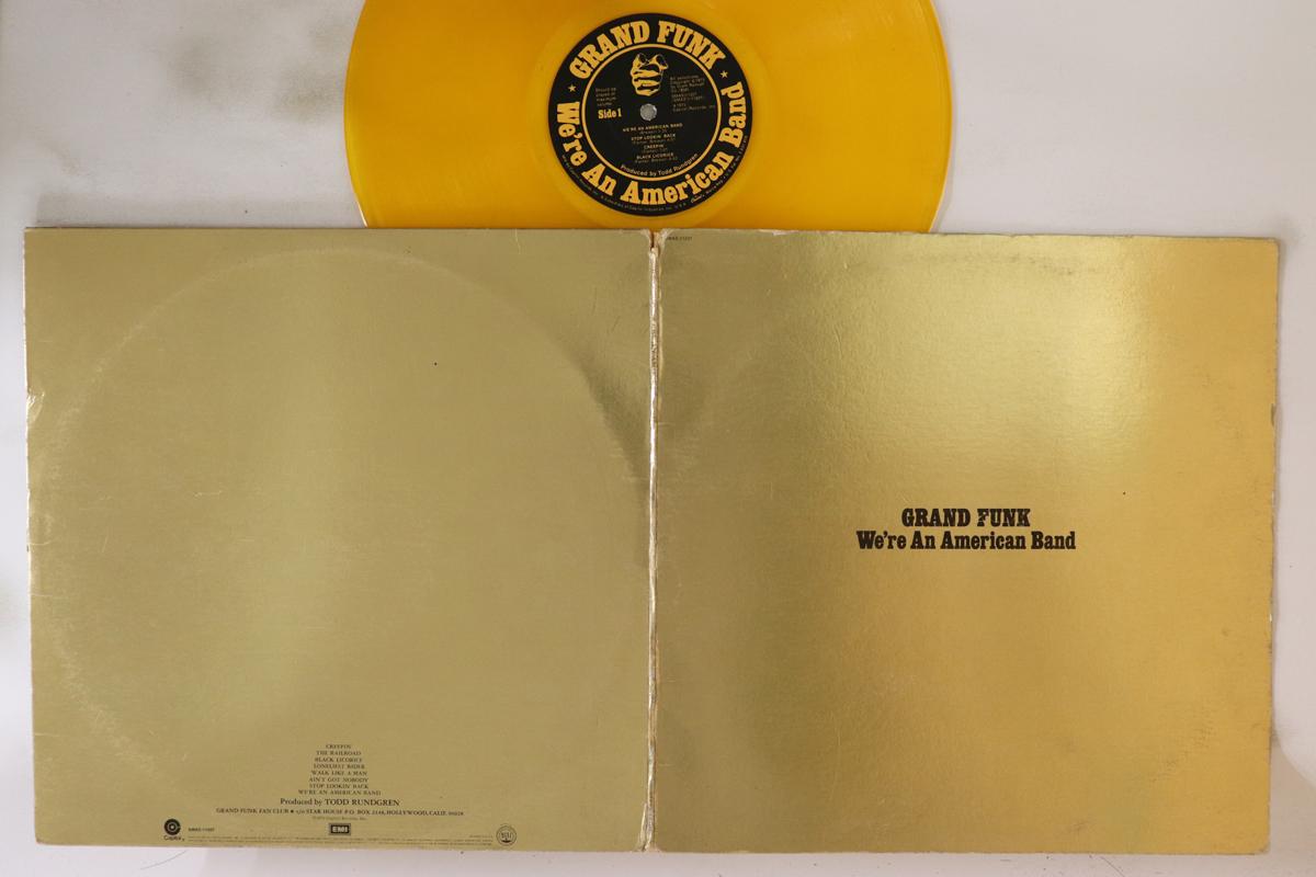 

LP Record GRAND FUNK - We re An American Band SMAS11207 CAPITOL 1973 US Rock Used