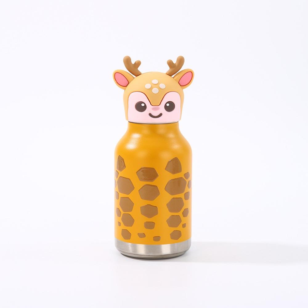 Cartoon Animal Shapes Insulated Water Bottle Student Water Bottle For School Office Home