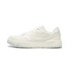 Li Ning Sports Life Collection Skateboard Shoes Men's Low Top Champagne White/Light Lime AGCW135-11