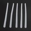 5pcs Silicone Silicone Mould Exquisite White Resin Moulds Elastic Demoulding Easy Release Hairpin Mold Hair Accessories Making