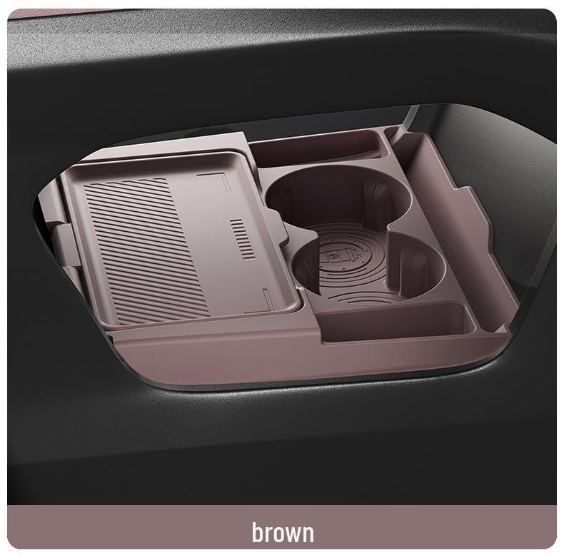 Silicone Dustproof Storage Box for 26 Geely Xingyue L Models: Fits Under Center Console.