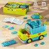 320PCS Mysteriöses Maschinen-Automodell-Bauset Bausteine Film Scooed Doo Kastenwagen Cartoon-Fahrzeug Ziegel Spielzeug für Kinder Geschenke