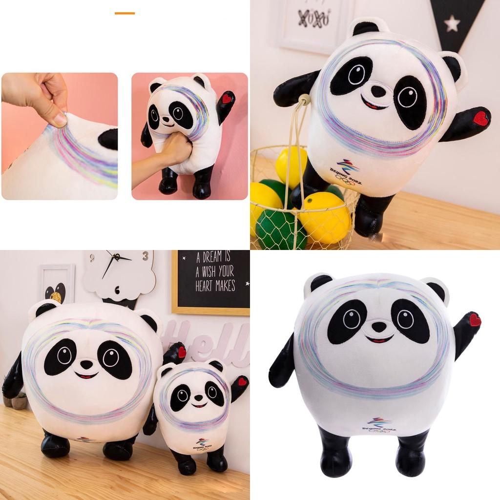 Adorable Beijing 2022 Winter Olympic Mascot Cartoon Plush Toys For Cozy Home Decoration