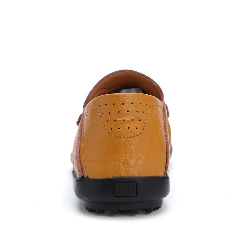 Mokkasiner for menn Loafer Kjøring Gommino Comfort Flats Uformelle Slip-ons Skinnsko i plussstørrelse for menn Over Size