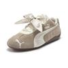 Puma Speedcat Bloom Comfortable Versatile Lifestyle Shoes Women sneaker Light-Brown 410083-01