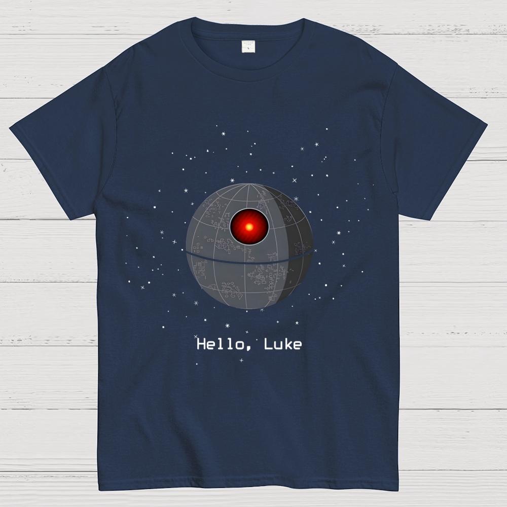 Hello Luke Unisex 100% Cotton Summer Casual Cool Loose T-Shirt