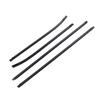 4Pcs Door Weatherstrip Trim 8 98052197 2 Dust Proof Wind Resistant Anti Leakage for D MAX RT 2012 to 2019