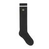 GOLDEN BEAR (W)(GOLDENBEAR X BATMAN) Batman Logo Graphic Knee Socks G6LAX25011BKX