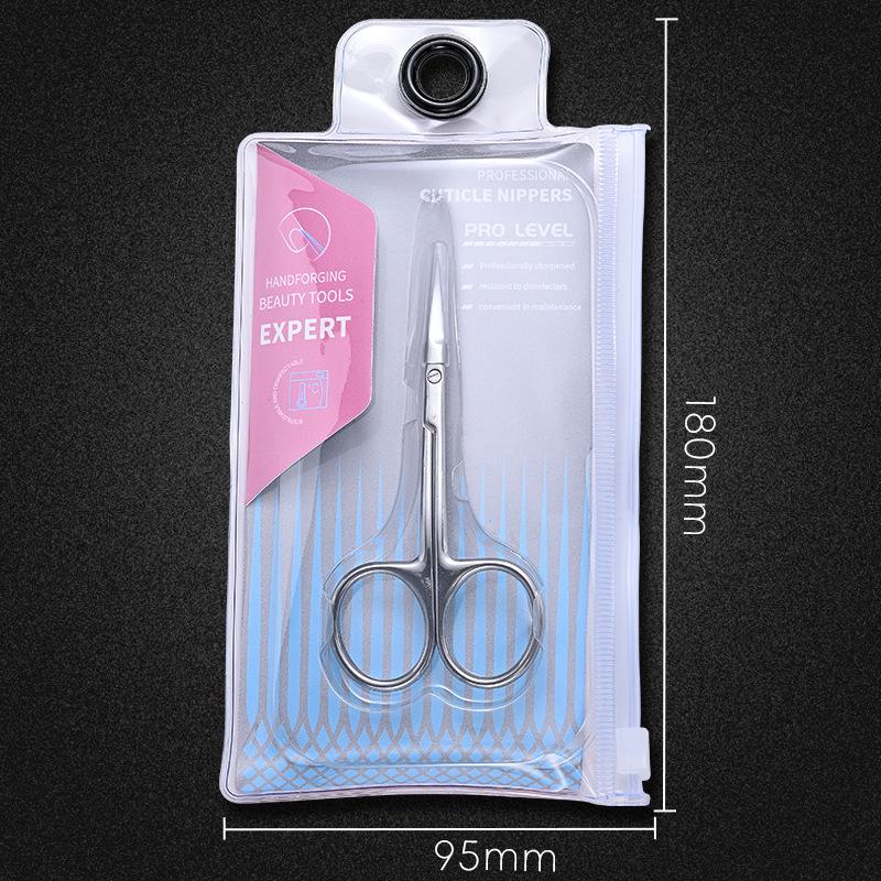 Russian Swan S4-PRO Cuticle Nipper: Ukrainian Stainless Steel, Easy-Cut, Professional Grade, Small Curved Blade.