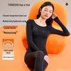 Youkeshu Women's Seamless Hyaluronic Acid Thermal Underwear Set
