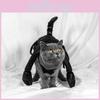 Einzigartiges Halloween-Haustierkostüm Lustiges Skorpionkönig-Outfit Für Katzen Und Hunde Schwarzer Stoff