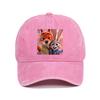 Cartoon Zootopia Three-toedSloth Baseball Cap Couple Women Print Trucker Hat Summer Casual Outdoor Dropshipping Baseball Caps