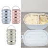 Steel Stainless Bento Container Large Capacity Adults Gifting Supplies Kitchen