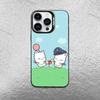 M-Moogle Final Fantasy Vivi Phone Case For iPhone 17,16,Pro,Max,e,15,14,Plus,13,12,Mini,11, Matte Colored Silver Luxury Cover
