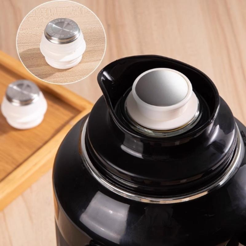 1Pcs Thermos Cup Accessories Thermos Bottle Stopper Stainless Steel Silicone Food Grade Kettle Cover S/L Replacement Parts