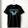 Tricou Bărbați Weezer Logo Curcubeu 3D Make Believe Trupa Rock Alternativ Putere