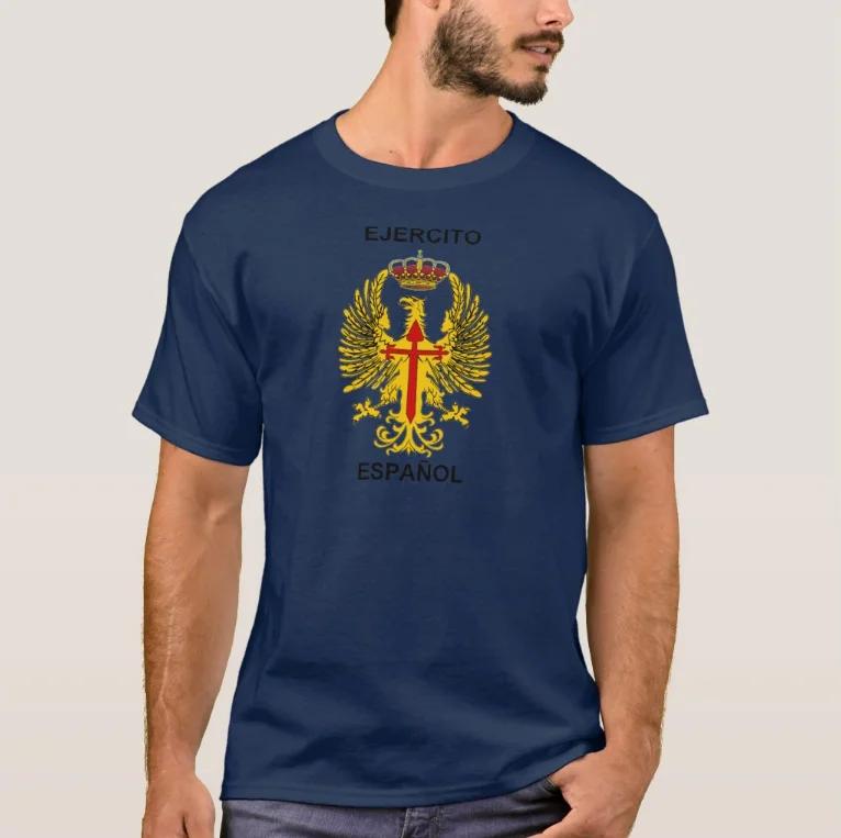 

Premium Cotton Short Sleeve O-Neck Mens T Shirt New S-5xl Emblem of Army of The Kingdom of Spain T-Shirt harajuku oversized new 4XL