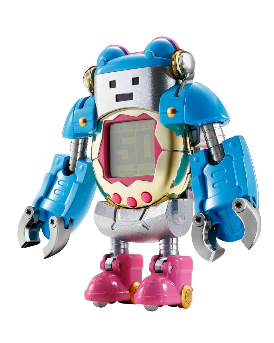 

TAMASHII NATIONS Chogokin Tamagotchi approximately and SI painted action figure Robo, 100mm, ABS, die-cast, PC,