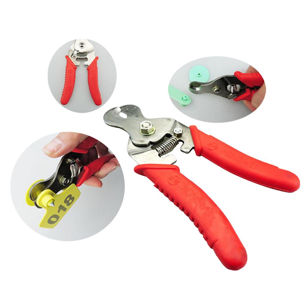 Cutter Livestock Cattle Cow Pig Goat Sheep Ear Tag Cutting Pliers Remover