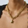 Contemporary Star Motifs Clavicle Chain Corrosion Resistant Stainless Steel Collarbone Chain Jewelry Gift