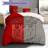 BRA logo Bedding Quilt Set Quilt Cover Pillowcase Home Decoration Birthday Gift (1 * duvet cover + 2 * pillowcase, without core)