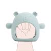 Bear Happy Bite Baby Mushroom Boxing Gloves Molar Rod Full Package Comfort Toy Baby Edible Silicon Teether