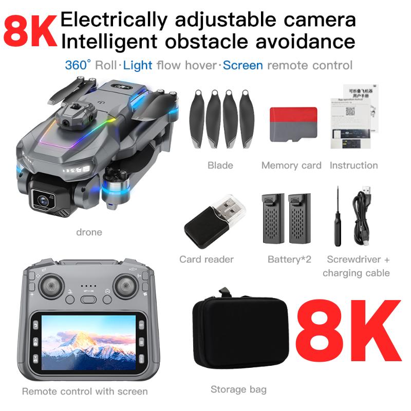 2026 AE19 Drone with Brushless Motor Infrared Five-Way Obstacle Avoidance Dual Camera Optical Flow Positioning Six-channel Gyroscope