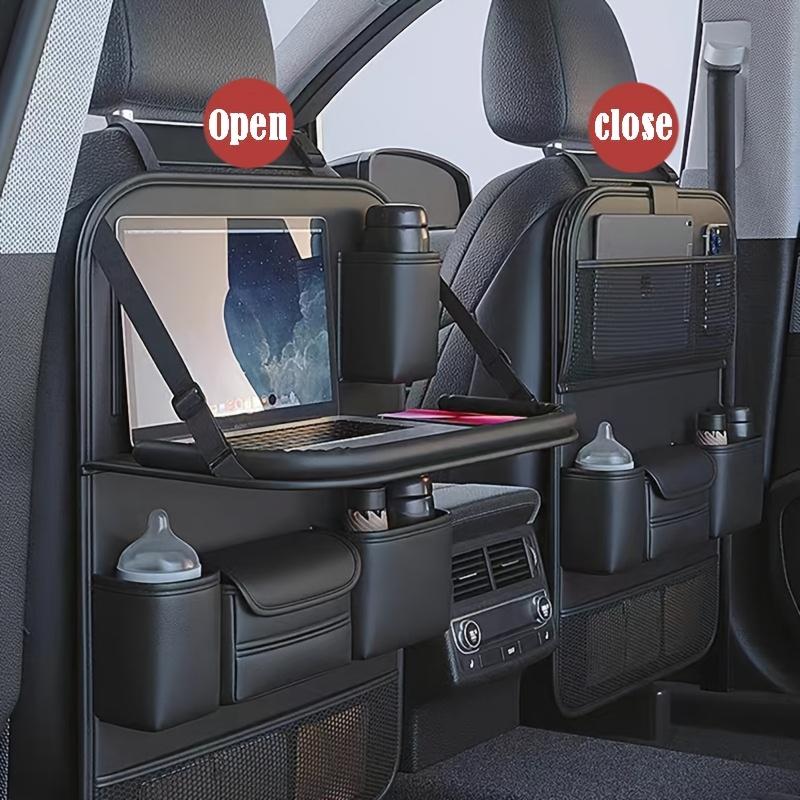 A Multifunctional Car Seat Storage Rack, Car Storage Bag Car Seat Back Storage Hanging Bag Car Tissue Box Car Seat Back Shelf Car Supplies