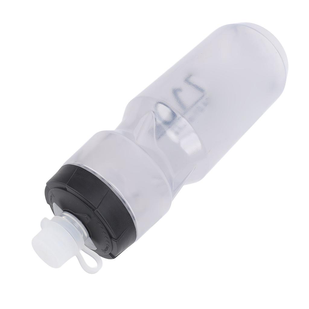 710ml Sportovní láhev na vodu s nepropustným víčkem, nastavitelným výstupním ventilem, opakovaně použitelná PP5 silikonová sportovní