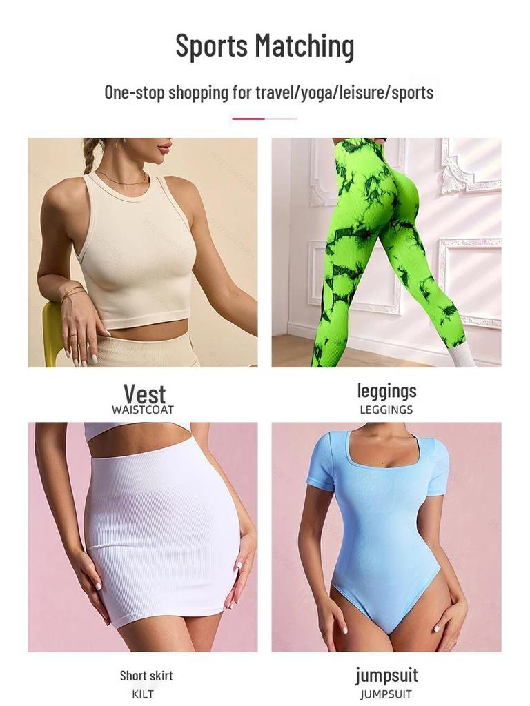 Seamless High-Waist Butt-Lifting Sports Leggings for Women