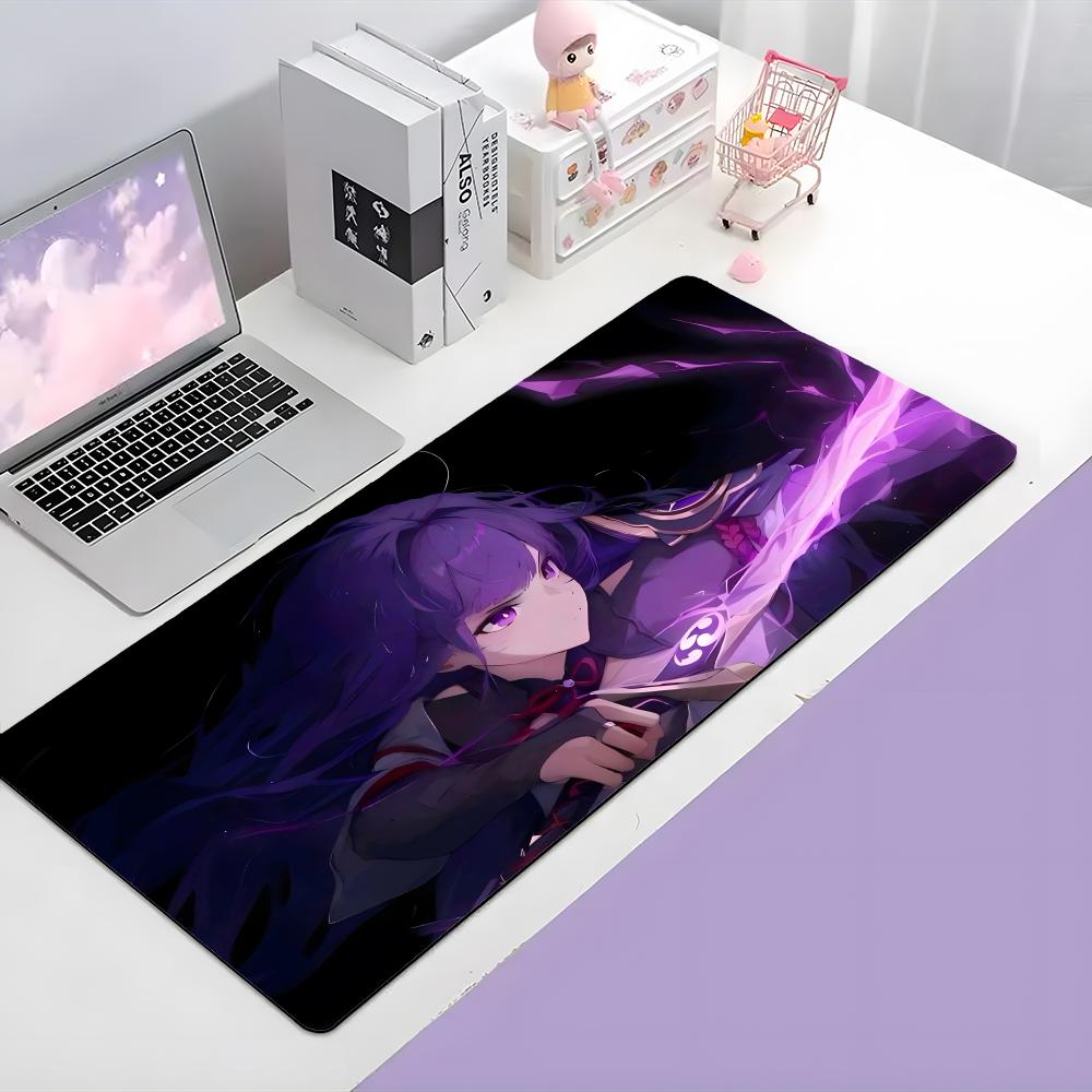 Game Powerful Ggenshin Impact Mouse Pad Large Gaming Mousepad With Thick Stitched Edge Nonslip Desk Mat