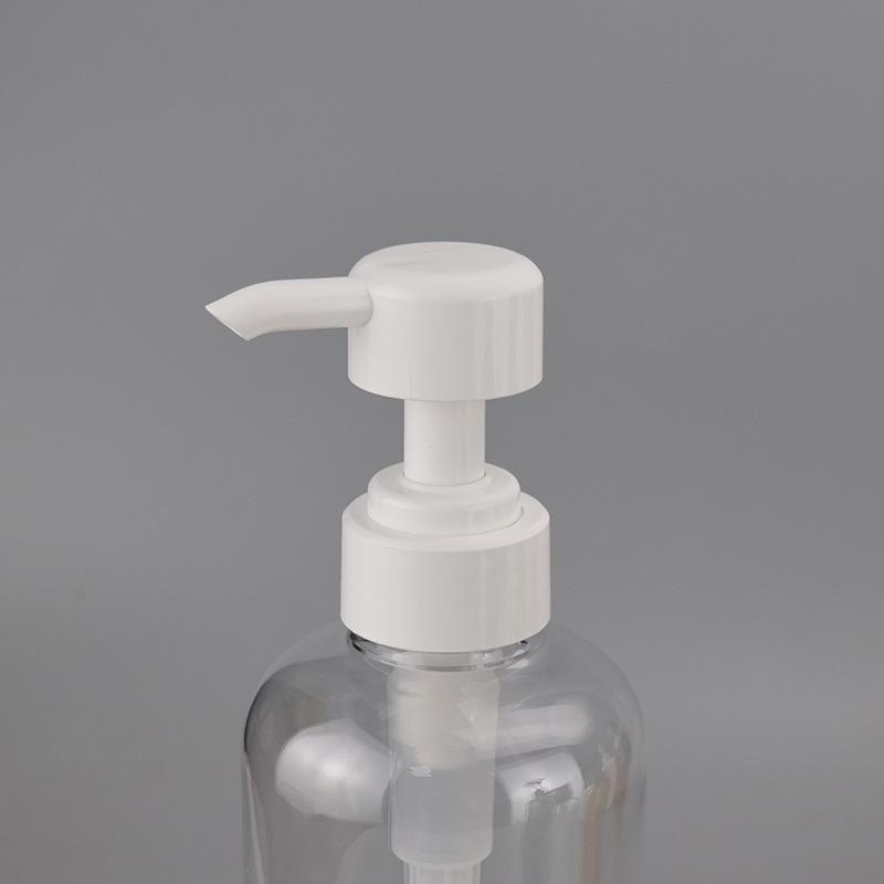 In Stock: 500ml Transparent PET Plastic Lotion & Shampoo Bottle, Travel Size, Empty Packaging