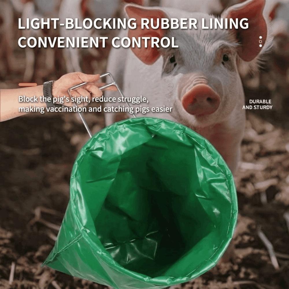 Pigs Drive Pig Farm Catch Sturdy Pig Handling Bag Farm Tools Pig Head Cover Farm Use