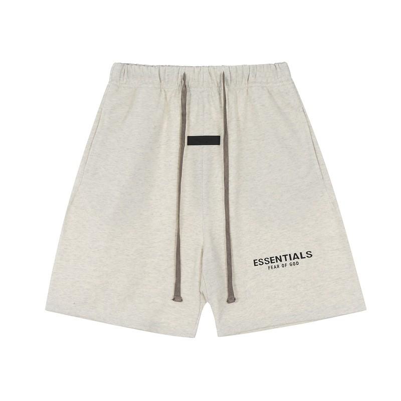 Základy 3D Silikonový Potisk Bavlněné Tričko Šortky Set Unisex Volný Streetwear Outfit